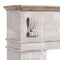 Schoorsteenfront Sparrenhout Hout MDF 134 x 24 x 111 cm