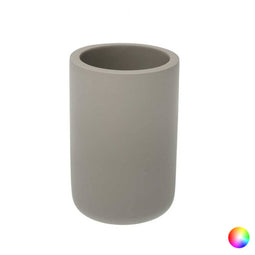Tandenborstelhouder Hars (7 x 10 x 7 cm) Kleur Grijs