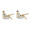 Decoratieve figuren Home ESPRIT Wit Hemelsblauw Mediterrane 17,5 x 10 x 10,5 cm (2 Stuks)