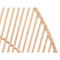 Hoofdbord Driehoek Bruin Rotan 160 x 80,5 x 2 cm