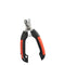 Nagelknipper Huisdieren Zwart Rood Metaal 4,5 x 12,5 x 1,5 cm (24 Stuks)