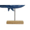 Decoratieve figuren Home ESPRIT Blauw Natuurlijk Walvis 30 x 5 x 26 cm