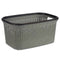 Wasmand Grijs Plastic 36 L 36 x 25,5 x 53 cm (12 Stuks)