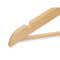 Kleerhangerset 44,5 x 1,2 x 23 cm Bruin Hout Metaal (24 Stuks)