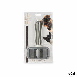 Hondenkam Antraciet 14 x 23 x 6 cm (24 Stuks)