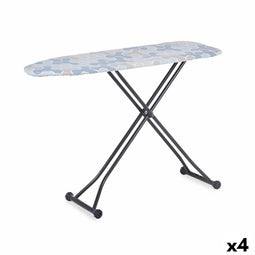 Strijkplank Blauw Beige Metaal Abstract 110 x 34 x 84 cm (4 Stuks)