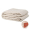 Sprei 230 x 280 cm Beige Donkerrood