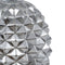 Plafondlamp Kristal Zilver Ijzer