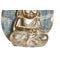 Decoratieve figuren DKD Home Decor 12,4 x 5,6 x 17,7 cm Blauw Boeddha Turkoois Orientaals Decapé...