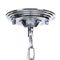 Plafondlamp 28 x 28 x 36 cm Kristal Metaal Zilver