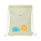 Rugtas met Koordjes Safta Selva Wit 26 x 34 x 1 cm