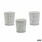 Grondlegger Patroon Wit Grijs Keramisch 12,3 x 12 x 12,3 cm (144 Stuks)