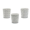 Grondlegger Patroon Wit Grijs Keramisch 12,3 x 12 x 12,3 cm (144 Stuks)