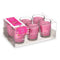Geurkaarsenset 16 x 6,5 x 11 cm (12 Stuks) Glas Orchidee