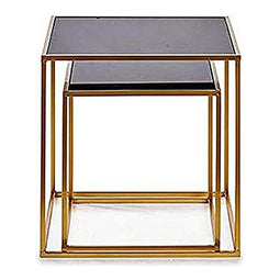 Set van 2 tafels Metaal Metaal (50 x 50 x 50 cm)