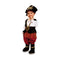 Kostuums voor Baby's My Other Me Piraat 7-12 Maanden (3 Onderdelen) Maat 7-12 Maanden