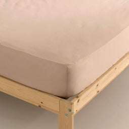 Verstelbaar onderlaken Terracota Roze 160 x 200 cm