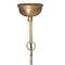 Plafondlamp Koper Ijzer 30 x 30 x 20 cm