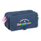 Pennenetui met 3 vakken Benetton Denim Blauw 21,5 x 10 x 8 cm