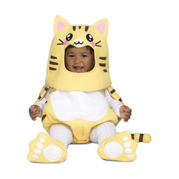 Kostuums voor Baby's My Other Me Kat (4 Onderdelen) Maat 7-12 Maanden