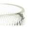 Kaarshouder Strepen Transparant Kristal 7,5 x 7,8 x 7,5 cm (12 Stuks)