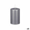 Kaars Zilverkleurig 9 x 15 x 9 cm (12 Stuks)