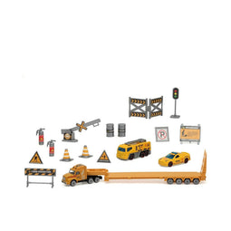 Vrachtwagen City Rescue Construction 1:64 34 x 15 cm