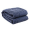 Sprei 230 x 280 cm Blauw