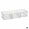 Organizer Transparant Plastic 20 x 3,5 x 7 cm (12 Stuks)