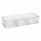 Organizer Transparant Plastic 20 x 3,5 x 7 cm (12 Stuks)