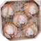 Kerstballen Multicolour Papier Polyfoam Herten 7,5 x 7,5 x 7,5 cm (5 Stuks)