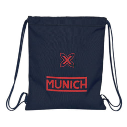 Rugtas met Koordjes Munich Flash Marineblauw