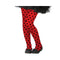 Kostuumsokken Rood/Zwart