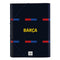 Map F.C. Barcelona Kastanjebruin Marineblauw A4 (26 x 33.5 x 4 cm)