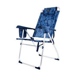 Strandstoel Textiline 65 x 56 x 37 cm Blommor