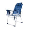Strandstoel Textiline 65 x 56 x 37 cm Blommor