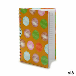 Boek over Ringen A5 Boek over Ringen Cirkels 1,4 x 21 x 15,5 cm (18 Stuks)