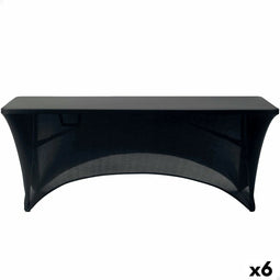 Speelkleed Aktive Tafel Zwart Accessoires Auto's Weg 183 x 76 x 76 cm (6 Stuks)