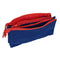 Pennenetui met 3 vakken Atlético Madrid Blauw Rood 22 x 12 x 3 cm