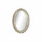 Wandspiegel DKD Home Decor Spiegel Champagne Metaal Blad van een plant (69 x 3,5 x 98,5 cm)