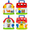 Babyspeeltje Winfun Huis 18 x 22 x 18 cm (4 Stuks)