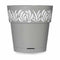 Zelfwaterende bloempot Stefanplast Gaia Grijs Plastic 19 x 19 x 19 cm (12 Stuks)