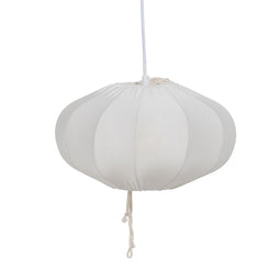 Plafondlamp Wit Katoen 220-240 V 30 x 30 x 17,5 cm