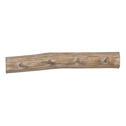 Wandkapstok Sparrenhout 50 x 8 x 7 cm