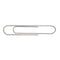 Clip Zilverkleurig Groot Metaal (24 Stuks)