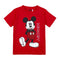 T-Shirt met Korte Mouwen voor kinderen Mickey Mouse Rood Maat 5 Jaar