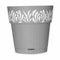 Zelfwaterende bloempot Stefanplast Gaia Grijs Plastic 25 x 25 x 25 cm (6 Stuks)