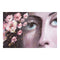 Schilderij DKD Home Decor Girl Blommor 120 x 3 x 80 cm Modern (2 Stuks)