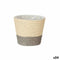 Grondlegger 15 x 15 x 14 cm Grijs Natuurlijk Touw Plastic (24 Stuks)