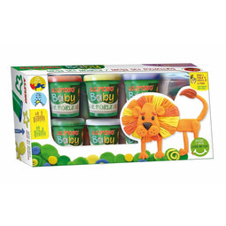 Plasticine Spel Alpino Baby dieren Multicolour